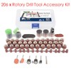 Rotary Tool Accessory Kit SUPERTOOL 260PCS All-Purpose Rotary Accessory Kit