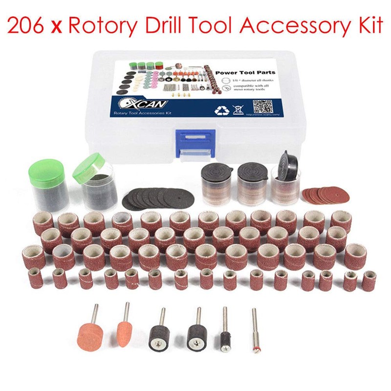 Rotary Tool Accessory Kit SUPERTOOL 260PCS All-Purpose Rotary Accessory Kit