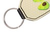 Mr. & Mrs. Panda Charm Avocado Couple, Premium faux leather