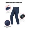 Motorcycle Riding Pants for Men Casual Motorcyle Jeans Blue
