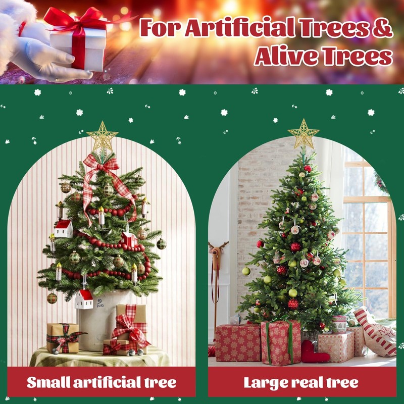 Christmas Tree Toppers (Green)