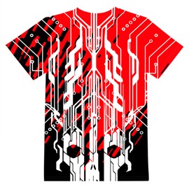 LAIDIPAS Kids Tees Cool T-Shirts for Boys Girls Unisex 3D Graphic Tops Shirts for Youth 14-16 Years