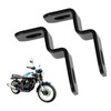 YINETTECH 2pcs M8 Mini Motorcycle Turn Signal Indicators Lights Bracket