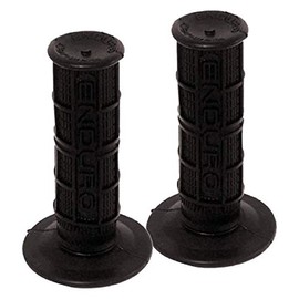 Emgo Soft Rubber Enduro Twist Throttle Grips - Blue
