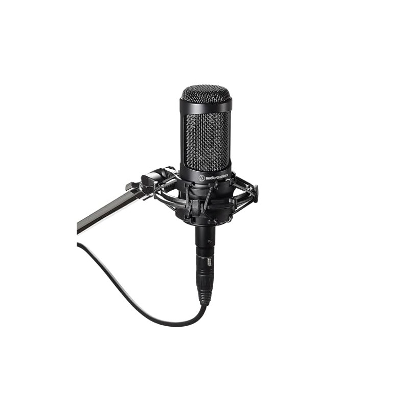 Audio-Technica Micrófono Condensador, Negro (AT2035), Micrófono, Negro, 0