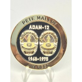 Adam 12 - LAPD - Collectable Challenge Coin - Los Angeles - Police - LEO