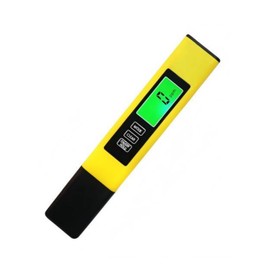 TDS Meter Digital Water Tester, 0-9990 TDS Water Tester, Portable Water Testers for Drinking Water, Yellow, 7 Inches