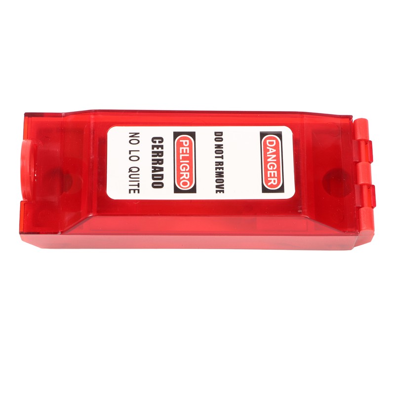 Lockout Tagout Wall Switch Cover Impact Resistant Universal Engineering Plastic