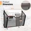 Docnest 6 Pack Magnetic Wall Mounted File Holders,Mesh Letter Organizer