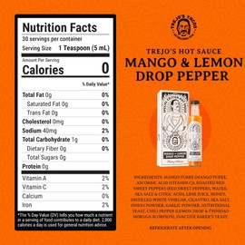 Trejo's Hot Sauce Special Edition | Signed & Numbered | Pure Sauce Crafted WithTrinidad Moruga Scorpion & Unique Spice Blend | Zero Calories, Non-GMO | Gluten-Free | Danny Trejo’s Signature Hot Sauce