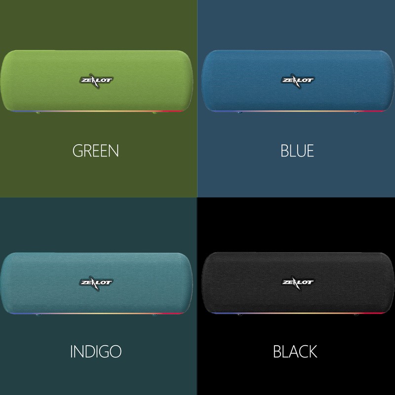 ZEALOT S55 Portable Wireless Speaker with BT 5.0 Technology Waterproof