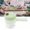 Electric Vegetable Cutter Efficient Cordless Automatic Vegetable Slicer for Home