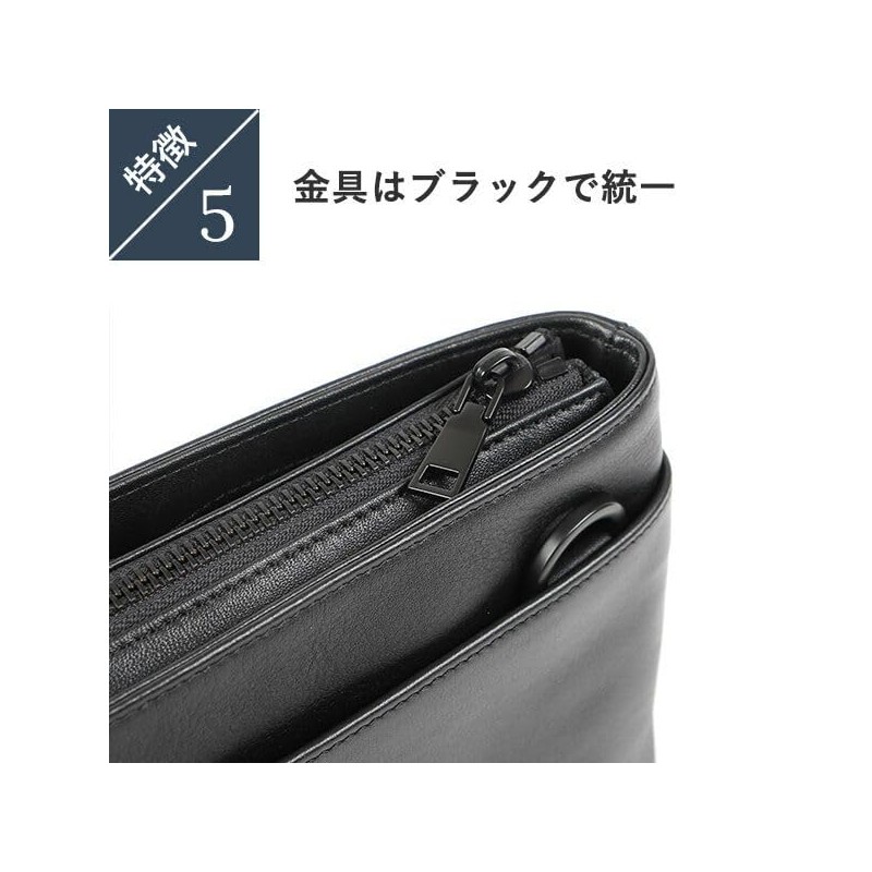 Boosters Shoulder Bag, Genuine Leather, NP Leather, Thin Leather Sacoche,