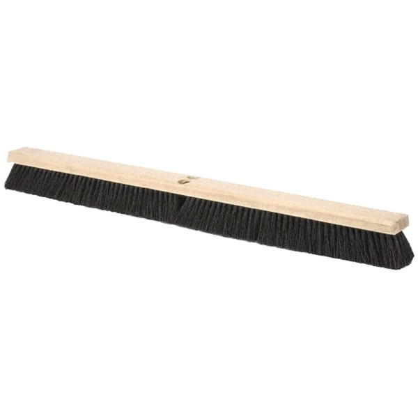 PRO SOURCE Extra-Wide 36" Push Broom Head: Tampico Bristles in