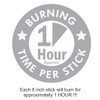 Natural Choice Myrrh Incense Sticks 100 Grams, Low Smoke Traditional