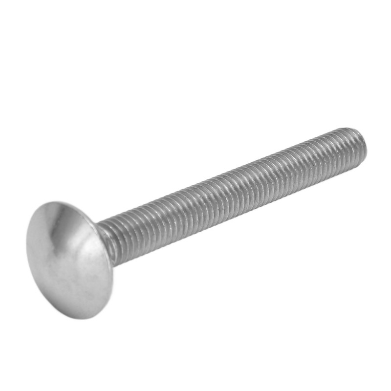 30Pcs M8x1.25 Screw Bolt A2 Stainless Steel Cup Square Coarse