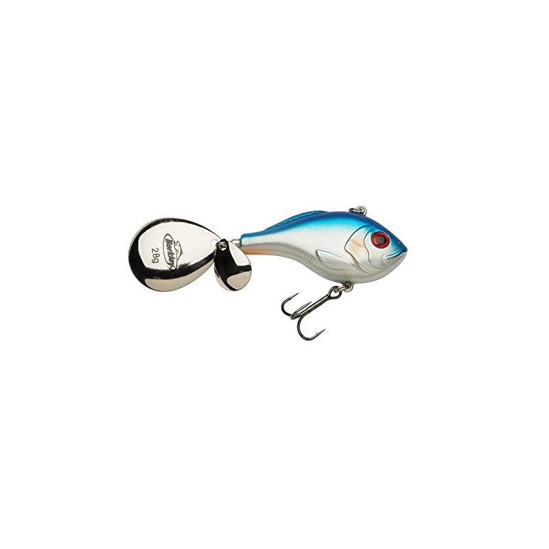 Berkley Pulse Spintail XL Fishing Bait (80mm-18g, Blue-Silver)