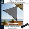 freigarten.de Awning Waterproof Sun Protection Garden with Attachments, Linen, 100%