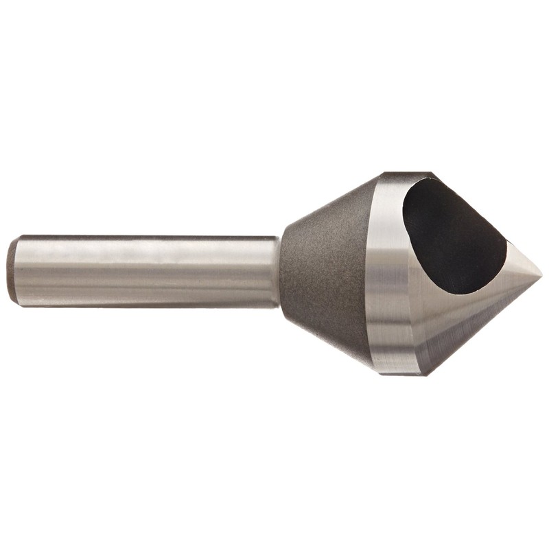 KEO 53512 Cobalt Steel Single-End Countersink, Uncoated (Bright) Finish, 82