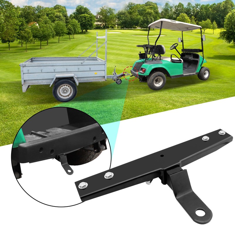 Roykaw Heavy Duty Golf Cart Trailer Hitch - Compatible with