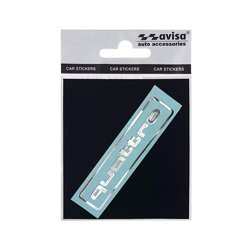 Avisa Quattro Sticker Nickel 85 x 20 mm