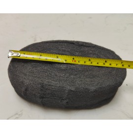 Grade #0000 Steel Wool 22FT Roll Steel Wool Roll Hardware Cloth for Cleaning, Remove Rust, Buffing Wood and Metal Finishes，Steel Wool Fill Fabric DIY Kit (1 ROLL 22 FT)