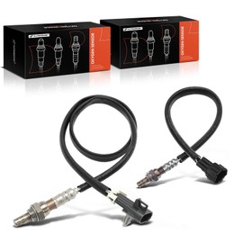 A-Premium - Sensor de oxígeno O2 compatible con Nissan Frontier 2004 V6 3.3L Pickup, Xterra 2004 V6 3.3L Sport Utility, aguas arriba izquierda y derecha, juego de 2 piezas, reemplazo# 22690EK800,