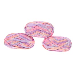 OHPHCALL Bundles of Cotton Yarn for Hand Knitting Crocheting Practical DIY Crafting Material for Scarves Hats and Carpets Soft Thick Non Fading Yarn for Creative Projects