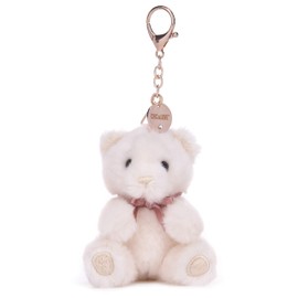 Chic & Love Bailey Bear Bag Charm & Necklace February Gift Set