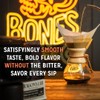Bones Coffee Company Salted Caramel Flavored Coffee, Medium Roast Low