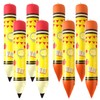 10pcs Large Inflatable Crayons & Pencil Balloons, Back to School