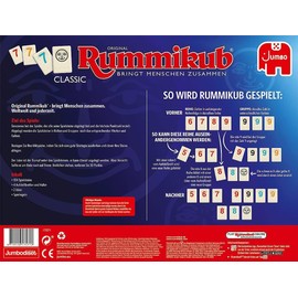 Jumbo Games GmbH JUM17571 Original Rummikub Classic