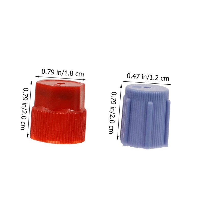 Mikinona 20pcs HVAC Valve Caps Kit for Low and High