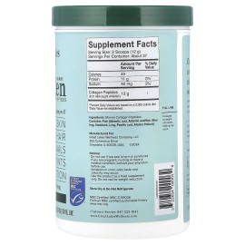 Great Lakes Wellness Sustainable Marine Collagen Peptides, Unflavored, 16 oz (454 g)