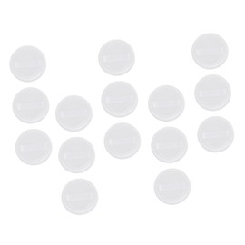 Beavorty Gentle Delicate Round Powder Puff 15pcs Cotton Makeup Safe Comfortable for Sensitive Skin Face Makeup Applicators