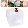 WOONEKY Camping Containers Water Dispenser 15l Portable Water Gallon Tank