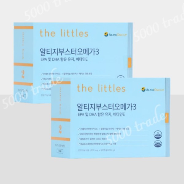 The Littles ALTIG Booster Omega 3 EPA DHA 2 boxes (120 capsules x 2), ALTIG Booster Omega 3 / 더리틀스 알티지부스터오메가3 EPA DHA 함유 2박스 (120캡슐x2), 알티지부스터오메가3