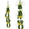 VIOCIWUO Fake Cucumber Simulation Cucumber String Artificial Vegetable Fruit String