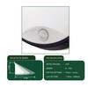 Luceco EBEO10P40-01 Eco Oval Bulkhead LED Lighting with PIR Motion