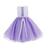 ekidsbridal Lace Organza Junior Flower Girl Dress Special Occasion Christening