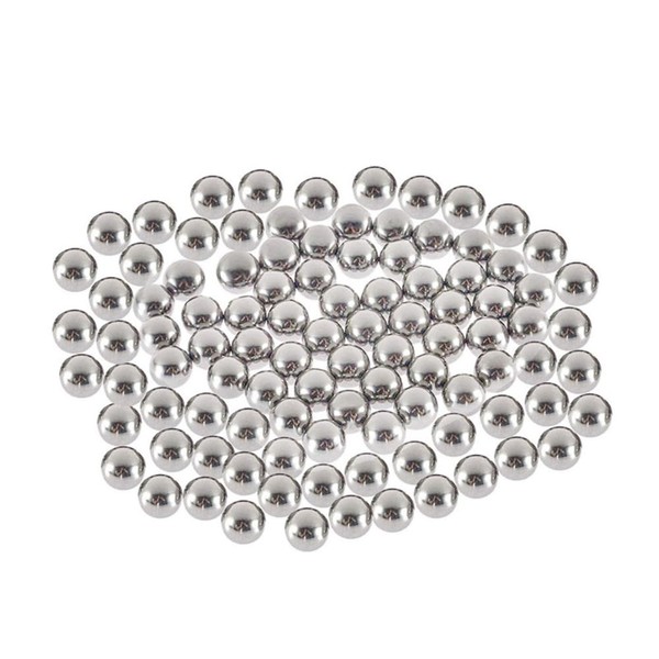 ZYsteelball- (500pcs, 5mm) Chrome Steel Bearing Balls Precision Ball G25