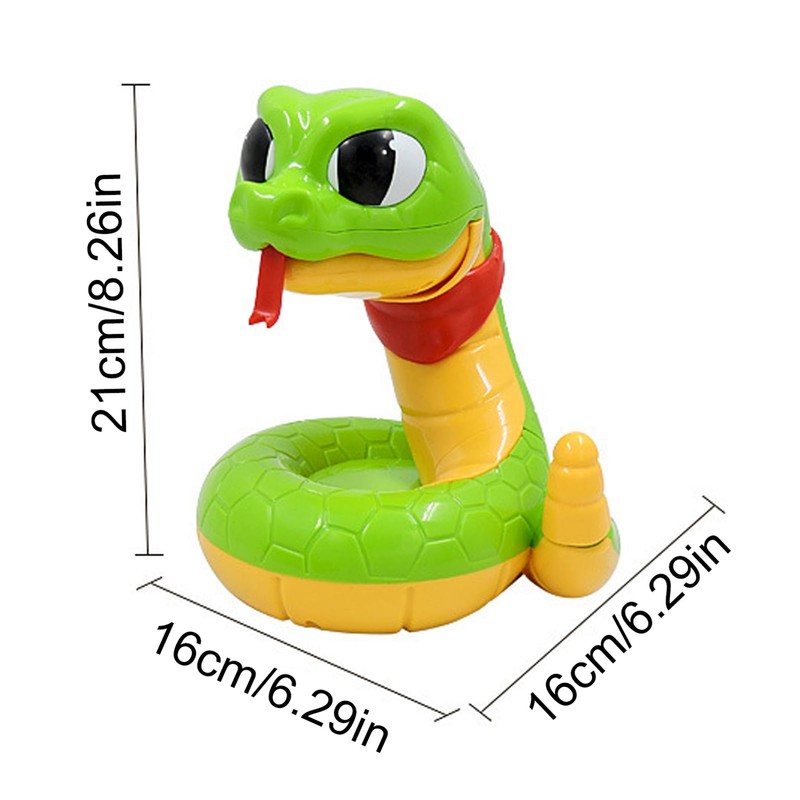 Rattlesnake Play Toy, Snake Toy, Rattle Robber Snake Game, Tricky