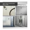 DOJA Industrial T-Handle Door Lock, Cylinder Length 60, 1 Unit,