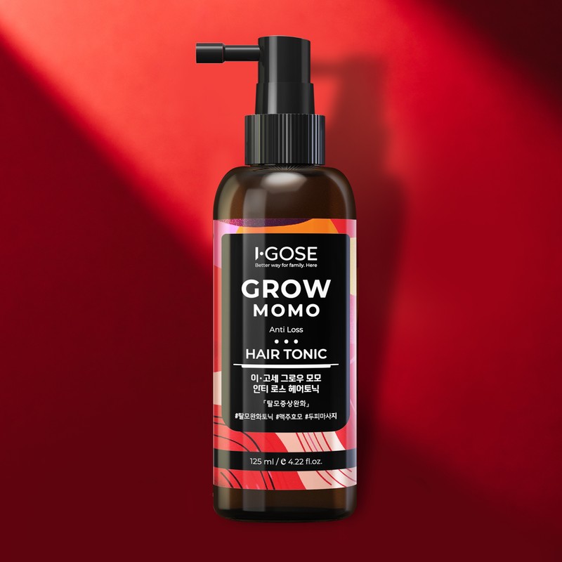 Egoce Grow Momo Anti-Loss Hair Tonic Lemon Verbena, 125ml, 3