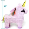 GiftExpress GIFTEXPRESS 16" Pink Unicorn Pinata - Mexican Theme Party