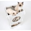 VESPER Condo Tower Cat Tree, White, 52113