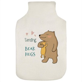 'Sending Bear Hugs' Hot Water Bottle Cover (HW00041167)