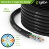 Syston Direct Burial Cat 6E Ethernet Network Cable 600 MHz,