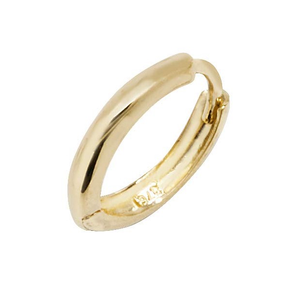 Old English Jewellers 9ct Gold Earring Hoop - 11mm -