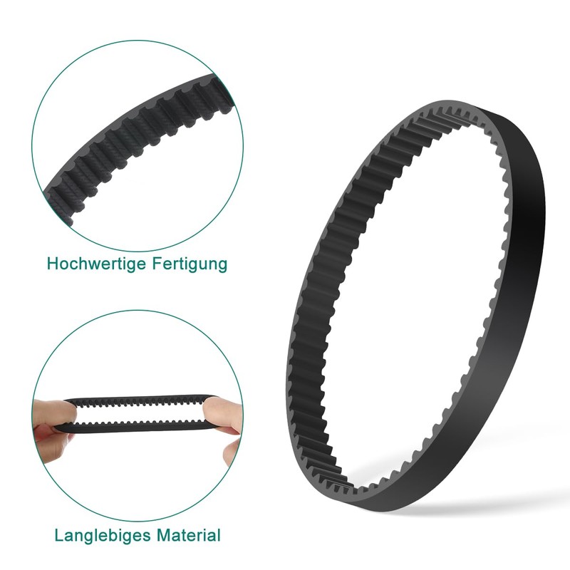 Lenink 1 x V-belt timing belt compatible with Gloria MultiBrush